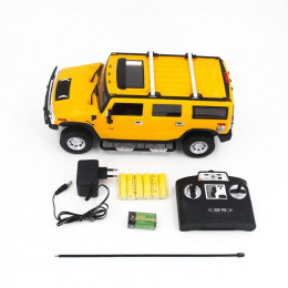 Радиоуправляемая машина MZ Hummer H2 2026 1/14 + акб желтая