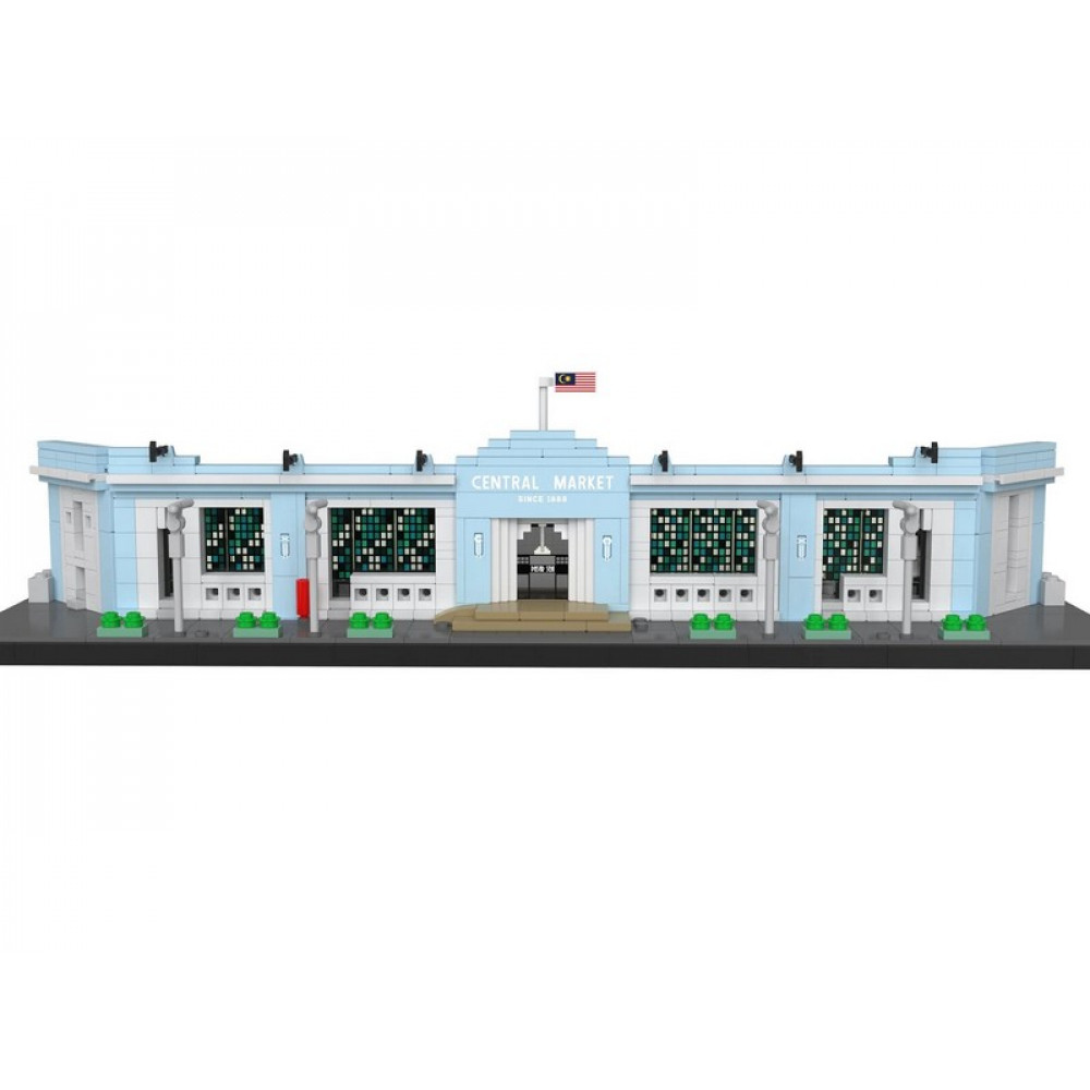 Конструктор CaDA Центральный рынок (940 деталей)