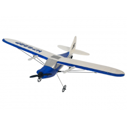 Радиоуправляемый самолет Volantex RC Sport Cub 400мм (синий) 2.4G 2ch LiPo RTF with Gyro