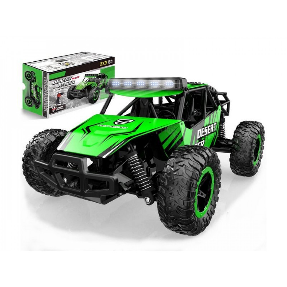 Радиоуправляемый внедорожник Volantex RC Desert King зеленый 2WD 2.4G 1/16 RTR