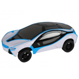 Машина AUTODRIVE 16см инерционная, цвет в ассорт. (бело-синий, бело-красный), в/п 23,5*9*20,5см, ,