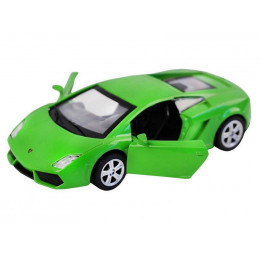Машина "АВТОПАНОРАМА" Lamborghini Gallardo LP560-4, 1/43, зеленый, инерция, в/к 17,5*12,5*6,5 см