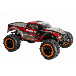 Радиоуправляемый монстр Remo Hobby Dinosaurs Master Brushless (красный) 4WD 2.4G 1/8 RTR