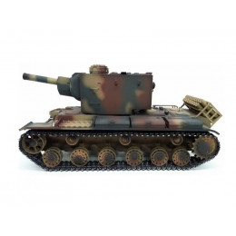 Радиоуправляемый танк Torro KV-2 1/16 зеленый, ВВ-пушка V3.0 2.4G RTR