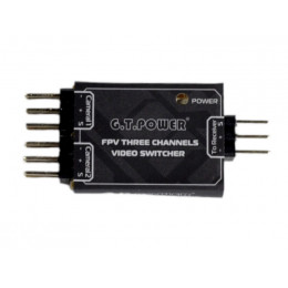 Переключатель видео сигнала G.T.Power FPV 3-Channel Video Switcher
