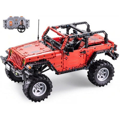 Радиоуправляемый конструктор CADA deTech Jeep Wrangler (1941 деталь)