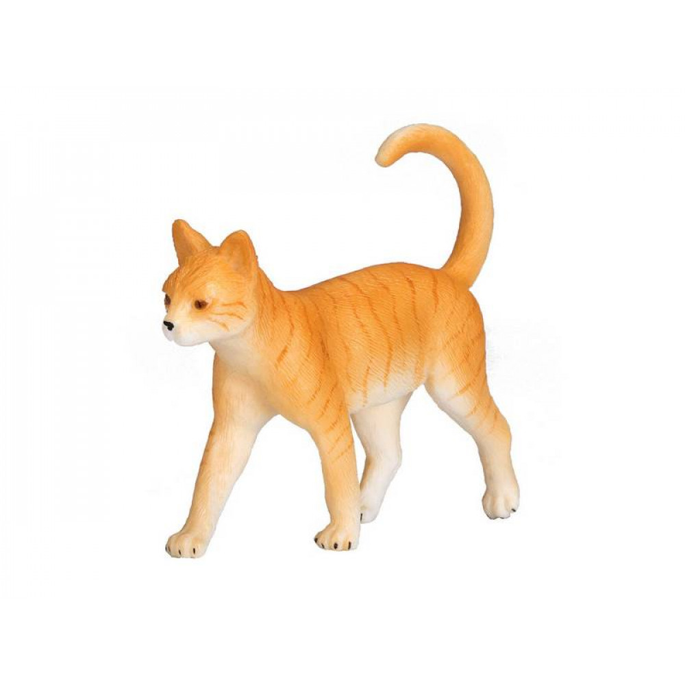 Фигурка KONIK Кошка, рыжая полосатая