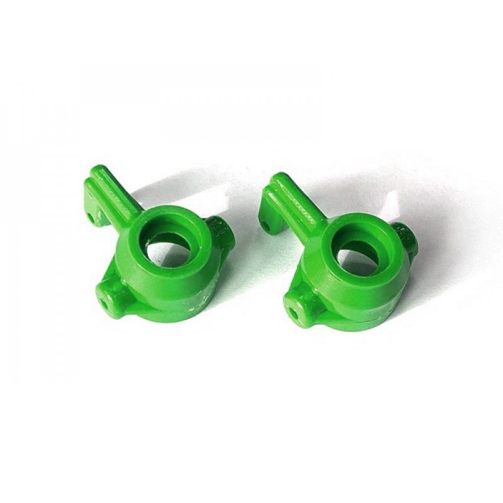 Капролоновые поворотные кулаки для Remo Hobby 1/16, зеленые, тюнинг  (2 шт)