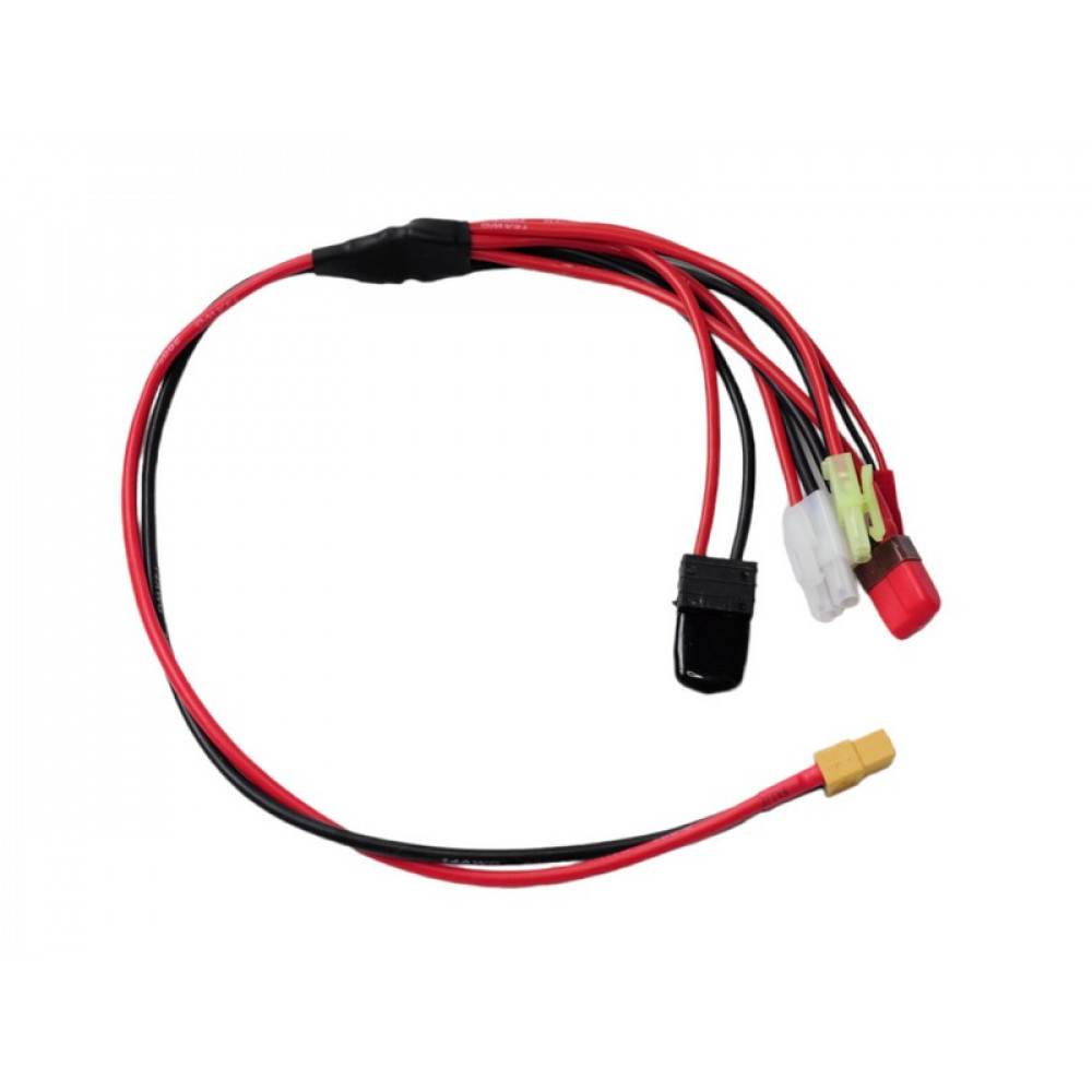 Кабель для зарядного устройства XT60 - TRX/Tamiya/JST/T-plug/Mini Tamiya