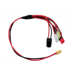 Кабель для зарядного устройства XT60 - TRX/Tamiya/JST/T-plug/Mini Tamiya