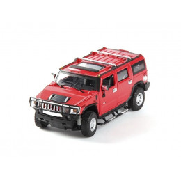 Радиоуправляемая машина MZ Hummer H2 2026 1/14 + акб красная