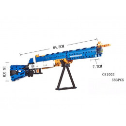 Конструктор CaDA Technic винтовка М1, стреляет пульками (583 детали)