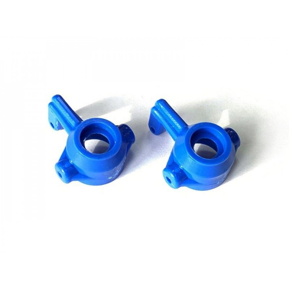 Капролоновые поворотные кулаки для Remo Hobby 1/16, синие, тюнинг  (2 шт)