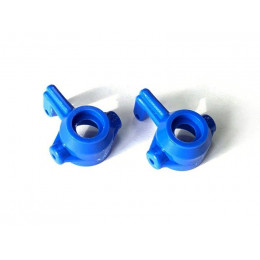 Капролоновые поворотные кулаки для Remo Hobby 1/16, синие, тюнинг  (2 шт)