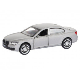 Машина "АВТОПАНОРАМА" BMW 760 LI, серебряный, 1/46, инерция, в/к 17,5*12,5*6,5 см