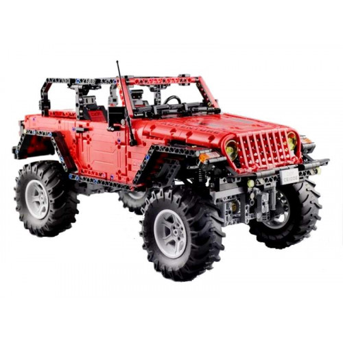 Радиоуправляемый конструктор CADA deTech Jeep Wrangler (1941 деталь)
