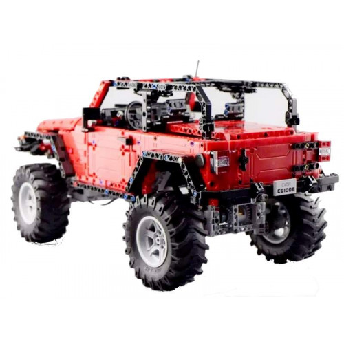 Радиоуправляемый конструктор CADA deTech Jeep Wrangler (1941 деталь)