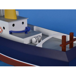 Собранная деревянная модель корабля Artesania Latina Tugboat "SAMSON", 1/15