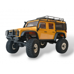Радиоуправляемый краулер Remo Hobby OFF-ROAD (желтый) 4WD 2.4G 1/18 RTR
