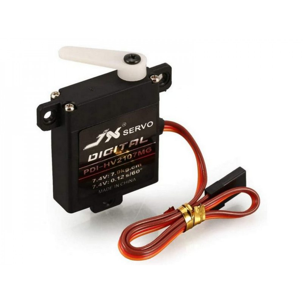Сервомашинка цифровая JX Servo PDI-HV2107MG (21г/7.9/0.12/7.4V) Mini