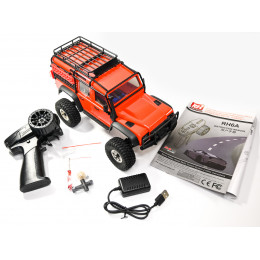 Радиоуправляемый краулер Remo Hobby OFF-ROAD (красный) 4WD 2.4G 1/18 RTR