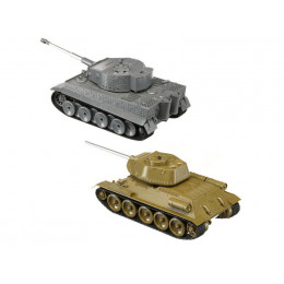 Радиоуправляемый танковый бой Torro Т34/85 и Tiger 1 1/30, RTR