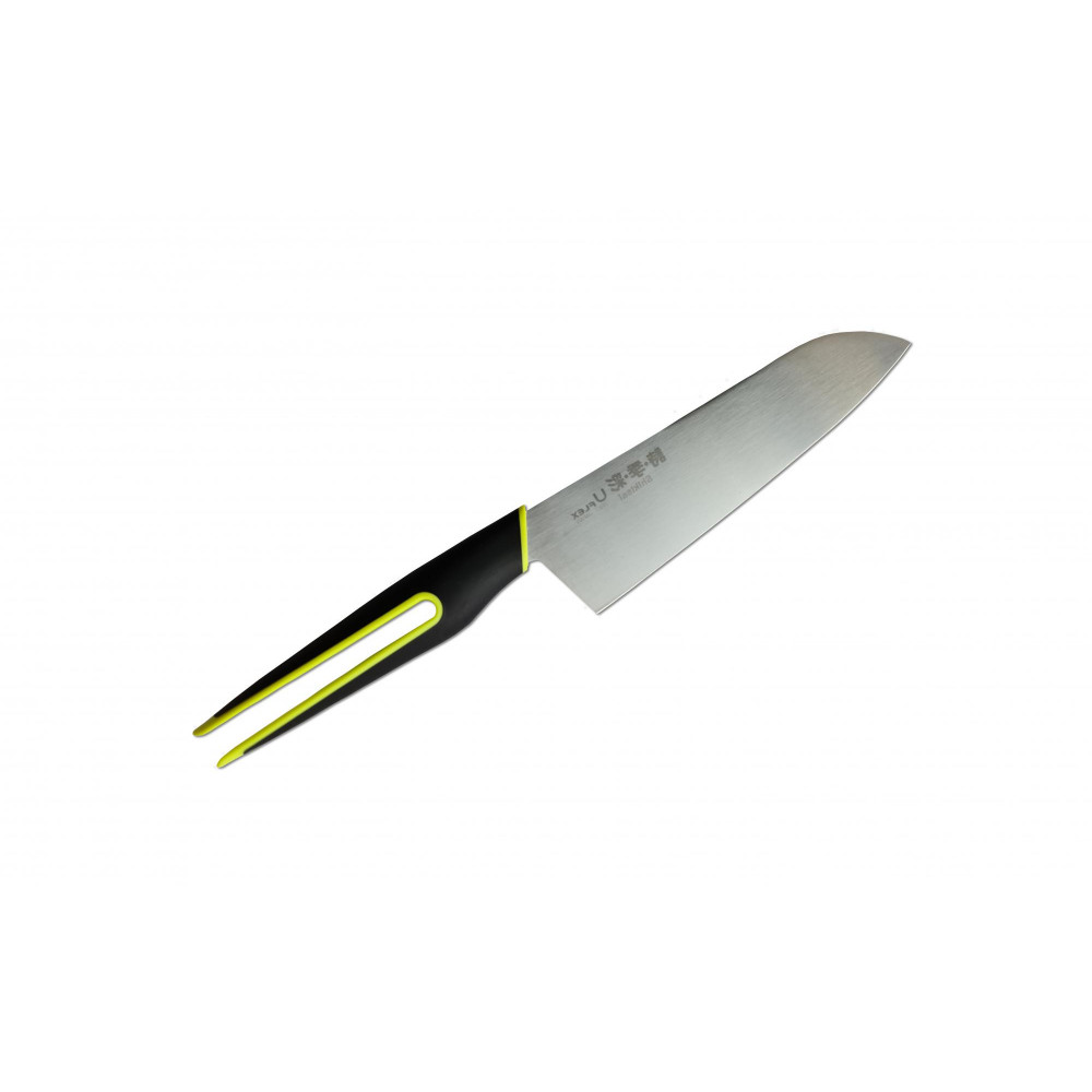 Нож кухонный Сантоку 16 см, серия Shikisai U-Flex, Shizu Hamono, Япония, арт. SU-1301