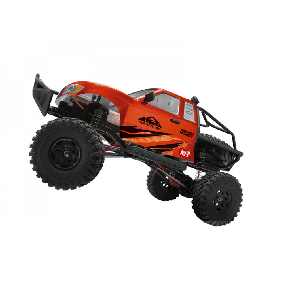Радиоуправляемый краулер Remo Hobby 1097-ST (красный) 4WD 2.4G 1/10 RTR