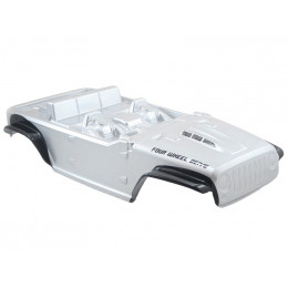Кузов серебристый для краулера Remo Hobby Open-Topped Jeeps 1/10