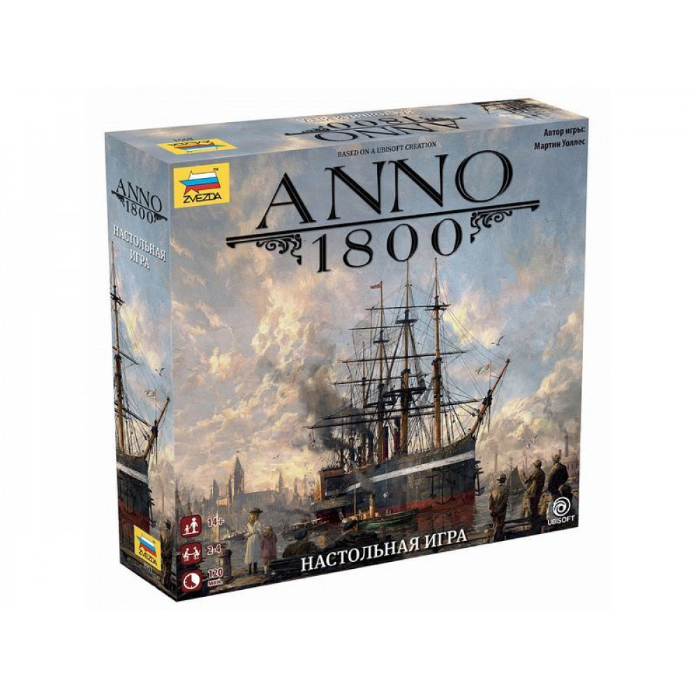 Настольная игра ZVEZDA Игра "Anno 1800"