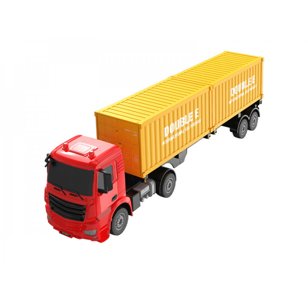 Радиоуправляемый тягач на 2 контейнера Double Eagle MACK 1/26 2.4G RTR