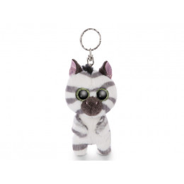 Мягкая игрушка NICI Зебра Манкалита, брелок 9 см