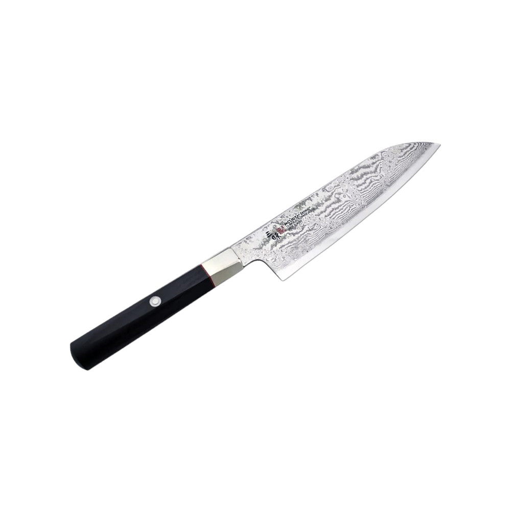 Нож кухонный Сантоку 18 см Mcusta Zanmai Hybrid Splash Damascus, арт. HZ2-3003DS