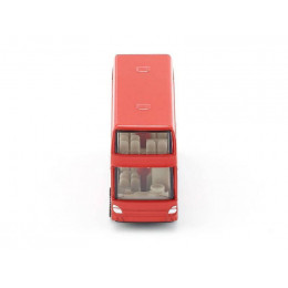 Автобус Siku 1321 двухэтажный 1/87, 7.2 см, красный