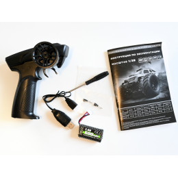 Радиоуправляемый монстр RCM Scout M3 (зеленый) 4WD 2.4G 1/20 RTR