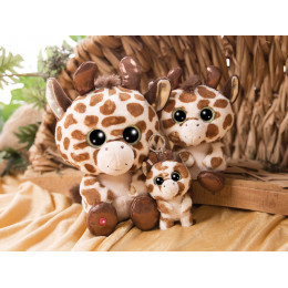 Мягкая игрушка NICI Жираф Халла, брелок 9 см