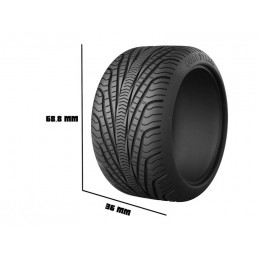 Комплект шины CaDA Goodyear 1/10