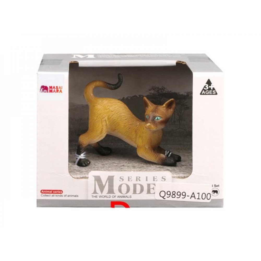 Фигурка игрушка MASAI MARA MM212-199 серии "На ферме": кошка