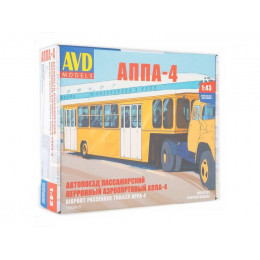 Сборная модель AVD Полуприцеп АППА-4, 1/43