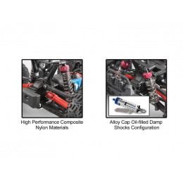 Радиоуправляемый монстр Remo Hobby GT Brushless (зеленый) 4WD 2.4G 1/10 RTR