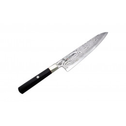 Нож кухонный Шеф 21 см Mcusta Zanmai Hybrid Splash Damascus, арт. HZ2-3005DS