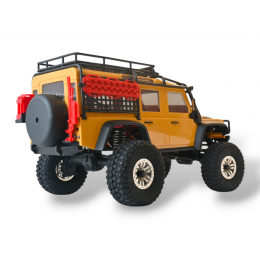 Радиоуправляемый краулер Remo Hobby OFF-ROAD (желтый) 4WD 2.4G 1/18 RTR