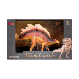 Игрушка динозавр MASAI MARA MM206-011 серии "Мир динозавров" Стегозавр, фигурка длиной 19 см