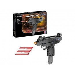 Конструктор CaDA deTech пистолет-пулемет Micro Uzi (359 деталей)