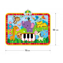 Интерактивная игрушка Kids Hits Музыкальный коврик с огоньками Обезьянка и ее друзья