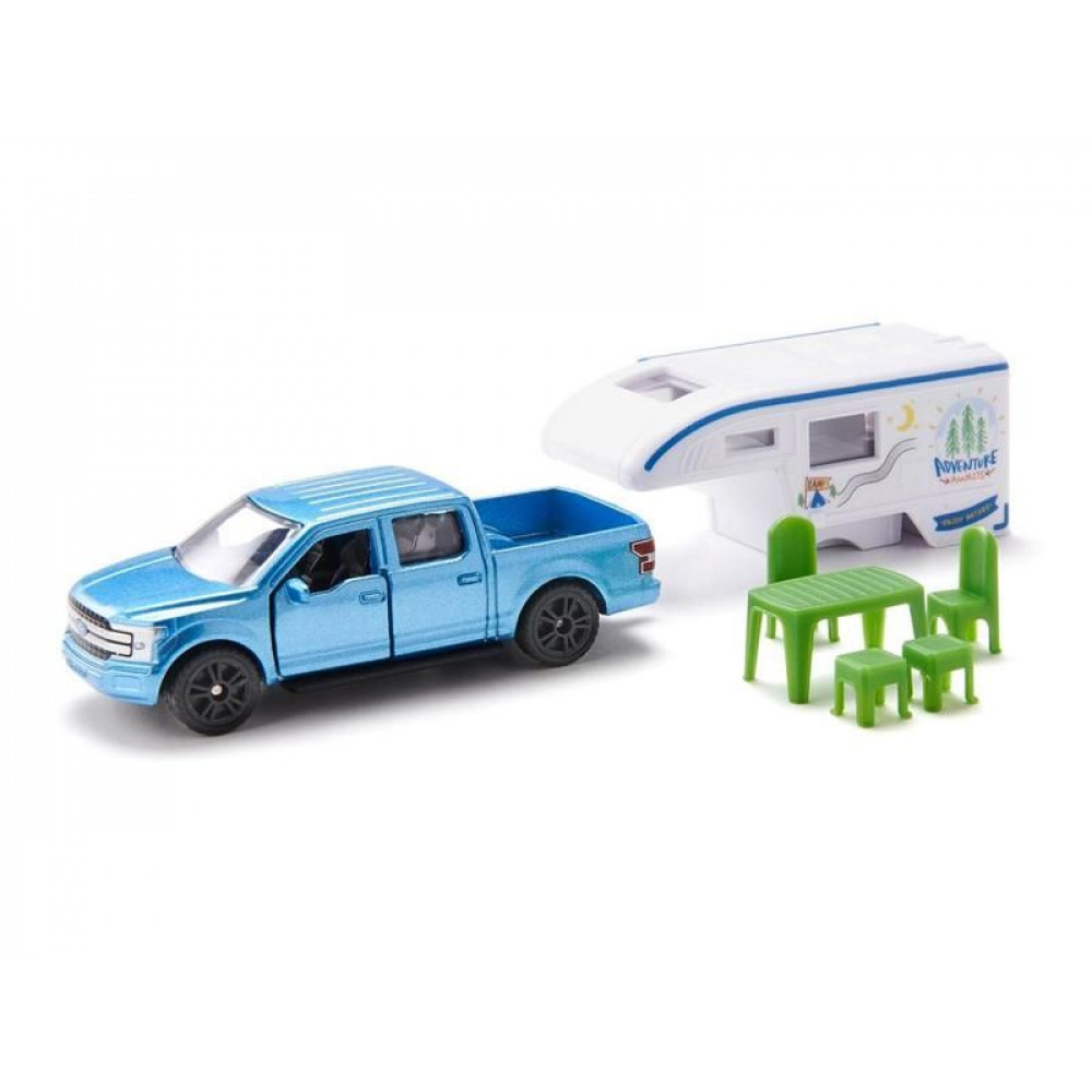 Машинка «Кемпер» Siku 1693 Ford F150