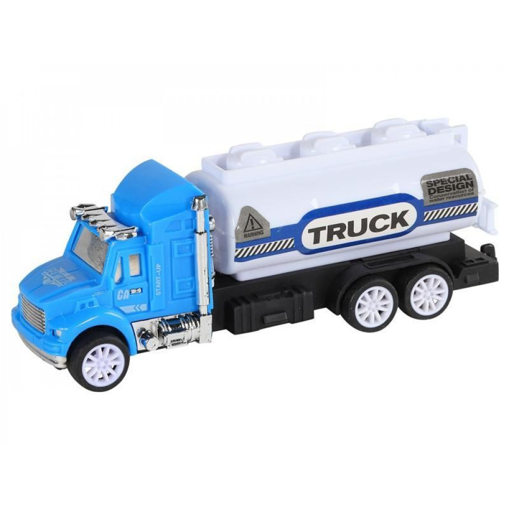 Машина AUTODRIVE "Цистерновоз" 12,5см инерционная, в/п 18,2*4*15,5см, ,