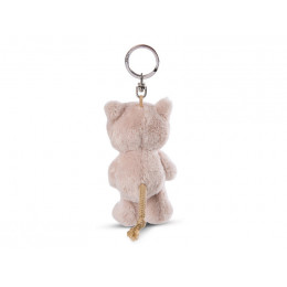 Мягкая игрушка NICI Снежная лиса, брелок 10 см